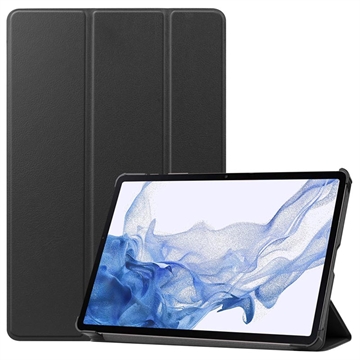 Samsung Galaxy Tab S9 Tri-fold sorozatú Smart Folio tok - Fekete