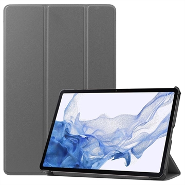 Samsung Galaxy Tab S9 Tri-fold sorozatú Smart Folio tok - Szürke