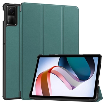 Xiaomi Redmi Pad SE Tri-fold sorozatú Smart Folio tok - Zöld