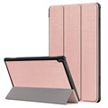 Tri-fold Series Lenovo Tab M10 Smart Folio tok - Rose Gold