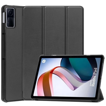 Tri-fold sorozatú Xiaomi Redmi Pad Smart Folio tok - Fekete