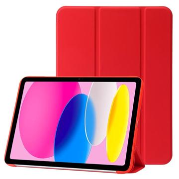 Tri-fold sorozatú iPad (2022) Smart Folio tok - Piros