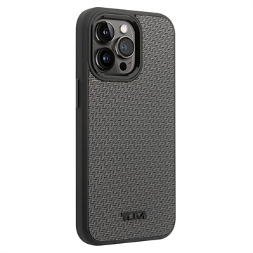 Tumi Aluminium Carbon iPhone 14 Pro Max Hibrid Tok - Fekete