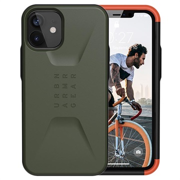 UAG Civil iPhone 12 Mini hibrid tok - zöld