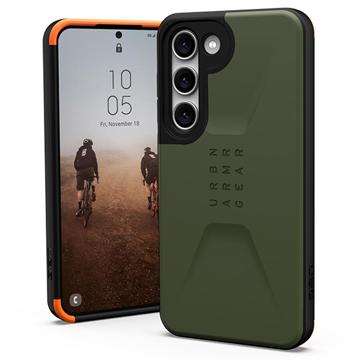 UAG Civilian Samsung Galaxy S23 5G hibrid tok - Oliva zöld