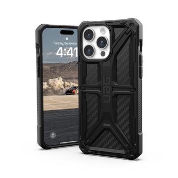 iPhone 15 Pro Max UAG Monarch Series Hybrid Case - Carbon Fiber