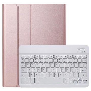 Ultravékony iPad Pro 11 Bluetooth billentyűzet tok - Rose Gold