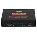 HDMI Splitter 1x4 CY10 - 3D, 4K Ultra HD - fekete