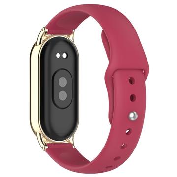 Universal Smartwatch Silicone Strap - 12mm - Wine Red