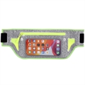 Universal Sports Waist Bag for Smartphones - 7" - Green