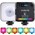 VLOGLITE W-S6 Full Color RGB LED-es RGB LED Photogarphy Light Camera Light Sunset Atmosphere lámpa mágneses mini töltőfény