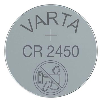 Varta CR2450/6450 lítium gombelem 6450101401 - 3V