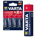 Varta Longlife Max Power AA elem 4706110404 - 1,5 V - 1x4