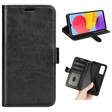 Samsung Galaxy M13 Wallet Case with Magnetic Closure - Black