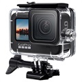 GoPro Hero 9 fekete vízálló tok FLW362 - átlátszó