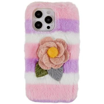 3D Plush Furry Winter iPhone 14 Pro TPU Case