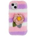 3D Plush Furry Winter iPhone 14 TPU Case