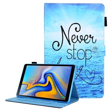 Samsung Galaxy Tab A7 Lite Wonder Series fóliás tok – Never Stop Dreaming