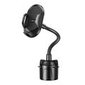 XO C105 Universal Car Cup Smartphone Holder - 63-93mm - Black