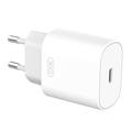 XO L91EU PD USB-C Wall Charger - 25W - White