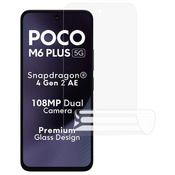 Xiaomi Poco M6 Plus Képernyővédő Fólia - Átlátszó