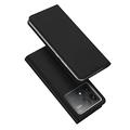 Xiaomi Redmi K70/K70 Pro/Poco F6 Pro Dux Ducis Skin Pro Flip Tok - Fekete