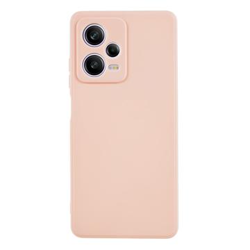 Xiaomi Redmi Note 12 Pro Ujjlenyomat-mentes Matt TPU Tok - Rózsaszín