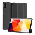 Xiaomi Redmi Pad SE Dux Ducis Domo Tri-Fold Smart Folio Tok - Fekete