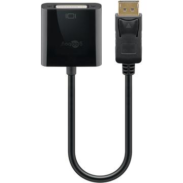 DisplayPort/DVI-D-adapterkabel 1.2, förnicklad