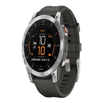 Garmin epix Gen 2 Sportsur - Grå / Sølv