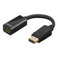 Goobay DisplayPort adapter til HDMI med audio sort