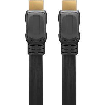 Höghastighets HDMI™ Slim-kabel med Ethernet