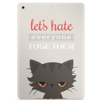 iPad 10.2 2019/2020/2021 TPU tok – Angry Cat