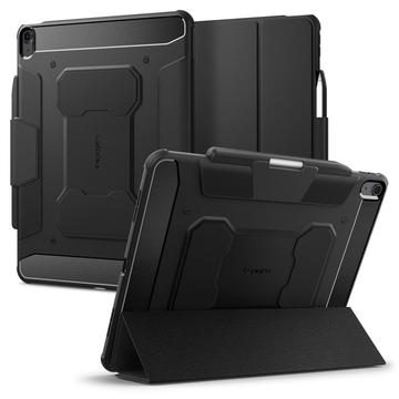 iPad Air 13 (2024) Spigen Rugged Armor Pro Folio tok - fekete