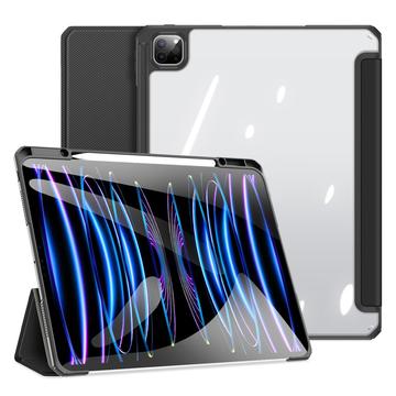 iPad Pro 13 (2024) Dux Ducis Toby Tri-Fold Intelligens Fóliás Tok - Fekete