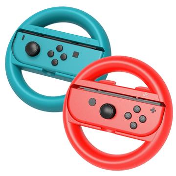 iPega PG-SW086 Kormánykerék JoyCon kontrollerekhez - 2 db. - Kék / Piros