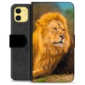 iPhone 11 Premium Wallet Case - Oroszlán