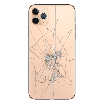 iPhone 11 Pro Max hátlapjavítás – csak üveg – arany