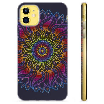 iPhone 11 TPU tok - Színes Mandala