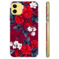 iPhone 11 TPU tok - Vintage Flowers