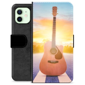 iPhone 12 Premium Wallet tok - gitár