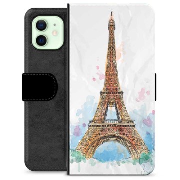 iPhone 12 Premium Wallet tok - Párizs