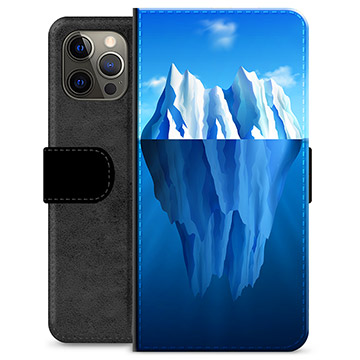 iPhone 12 Pro Max Premium pénztárca tok - Iceberg