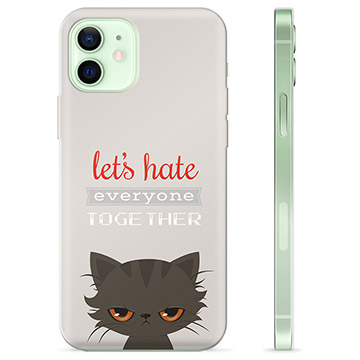 iPhone 12 TPU tok - Angry Cat