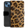 iPhone 13 Premium Wallet tok - Leopard