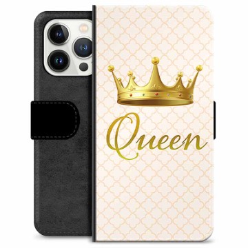 iPhone 13 Pro prémium pénztárca tok - Queen