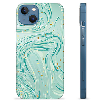 iPhone 13 TPU tok - zöld menta