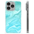 iPhone 14 Pro TPU Case - Blue Marble