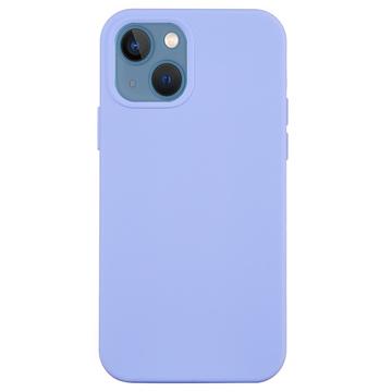 iPhone 15 Folyékony Szilikon Tok - Lila