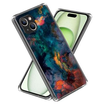 iPhone 15 Plus Stílusos Ultravékony TPU Tok